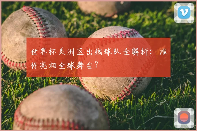 世界杯美洲区出线球队全解析：谁将亮相全球舞台？